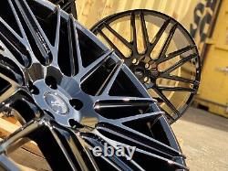 4 New 22 Alloy Wheels Alloys Black Fit Range Rover Discovery Sport Velar Evoque