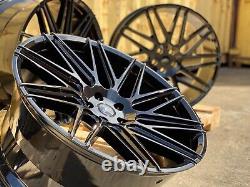 4 New 22 Alloy Wheels Alloys Black Fit Range Rover Discovery Sport Velar Evoque