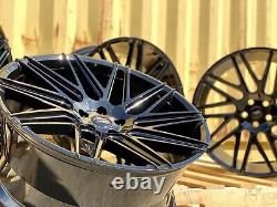 4 New 22 Alloy Wheels Alloys Black Fit Range Rover Discovery Sport Velar Evoque