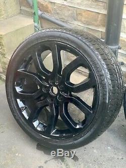 4 Range Rover Sport 22 Alloy Wheels And Tyres Genuine OE Land Rover