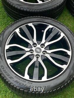 4 x 21 Range Rover Sport Vogue Discovery Defender Alloy Wheels Pirelli tyres