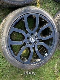 4 x 22 GENUINE RANGE ROVER VOGUE SPORT DISCOVERY AUTOBIOGRAPHY ALLOY WHEELS