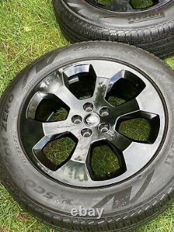 4 x GENUINE 20 LAND ROVER DEFENDER ALLOY WHEELS WITH PIRELLI TYRES