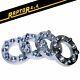 4x Land Rover 30mm Aluminium Wheel Spacers Defender Discovery 1 Range Rover
