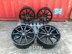 4x New 22 Inch Alloy Wheels Alloys Fits Range Rover Sport / Vogue Black Gloss B