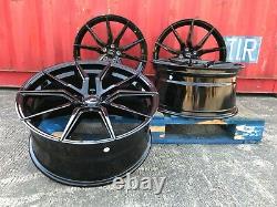 4x New 22 Inch Alloy Wheels Alloys Fits Range Rover Sport / Vogue Black Gloss B