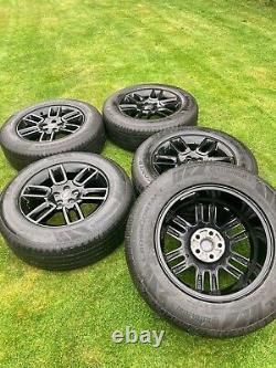 5 x 2021 Genuine 19 Land Rover Defender Alloy Wheels With 255 65 19 114V Conti