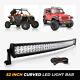 52 Inch Curved Led Work Light Bar For Truck Offrod Suv Driving Lamp With Harness