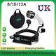 5m 8/10/13a Ev Charging Cable Type 2 Uk Plug 3 Pin Electric Vehicle Car Charger
