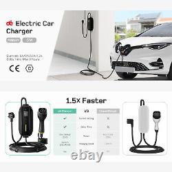 6m EV Charger Cable Type2 to 3 Pin Plug Portable EV Charging Cable VW ID. 3 ID. 4