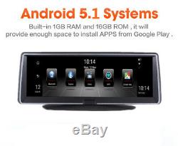 7.84 4G Android 5.1 GPS Nav DVR Recorder BT WIFI FM Recorder ADAS + EU Map