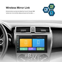 7 Android 8.1 Car Radio GPS Navigation Audio Stereo Multimedia MP5 Player Kit