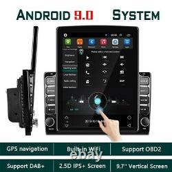 9.7 2Din Android 9.0 Car Radio Stereo MP5 Player Bluetooth WIFI GPS Navigation