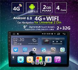 9 HD Android 7.1 Single 1 Din Car GPS Stereo Radio Player Wifi 3G/4G No DVD