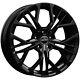 Alloy Wheel Gmp Matisse For Range Rover 7x17 5x108 Glossy Black Jo7