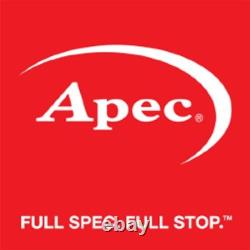 APEC Front Brake Disc/Pad Set for Land Range Rover Evoque 2.0 Aug 2017-Aug 2019