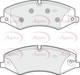 Apec Front Brake Pad Set For Land Range Rover Tdv8 3.6 Apr 2006 To Apr 2012