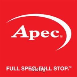 APEC Rear Brake Disc & Pad Set for Land Range Rover Sport 3.0 Jun 2015-Jun 2017