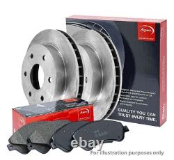 APEC Rear Brake Discs & Brake Pads Set Fits Land Rover Defender Discovery