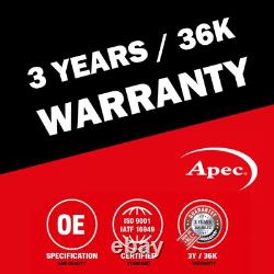 APEC Rear Brake Discs & Brake Pads Set Fits Land Rover Defender Discovery