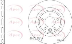 APEC Rear Pair of Brake Discs for Land Range Rover Sport 3.0 Sep 2014-Present