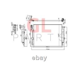 Air Condenser A/C FOR LAND ROVER RANGE ROVER SPORT LS 2009-2013 LR018405