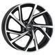 Alloy Wheel Mak Kassel For Range Rover Velar 8x18 5x108 Black Mirror Ijq