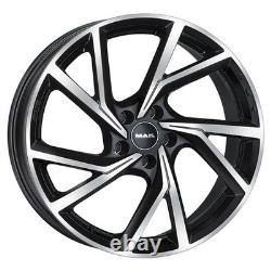 Alloy Wheel Mak Kassel For Range Rover Velar 8x18 5x108 Black Mirror Ijq