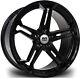 Alloy Wheels 20 Riviera Atlas Black Gloss For Range Rover L405 12-22