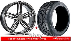 Alloy Wheels & Tyres 18 Romac Venom For Land Rover Range Rover L322 02-05