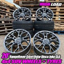 Alloy Wheels & Tyres 20 ALUWERKS XT1 GUNMETAL For Nissan Juke 10-