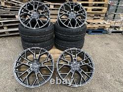 Alloy Wheels & Tyres 20 ALUWERKS XT1 GUNMETAL For Nissan Juke 10-