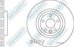 Apec Blue / Brakefit Brake Disc (Front) (Pair) SDK6968