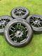 Black 4 X 2021 Genuine Land Rover Defender 19 Alloy Wheels With Conti Tyres