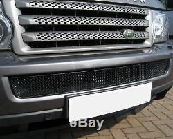 BLACK front bumper wire MESH GRILLE for Range Rover Sport 2005-2009 grill new