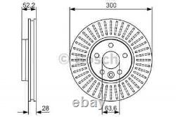 BOSCH 0986479974 Brake disc