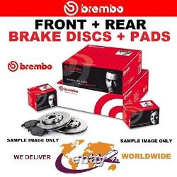BREMBO FRONT + REAR DISCS + PADS for LANDROVER RANGE ROVER EVOQUE 2.2D 2011-on