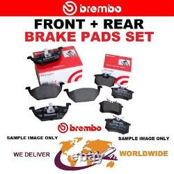 BREMBO FRONT + REAR PADS for LANDROVER RANGE ROVER EVOQUE 2.2D 4x4 2011-on