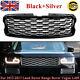 Black Chrome Facelift Look Front Grill Grille For Range Rover L405 Vogue 2013-17