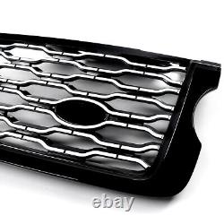 Black Chrome Facelift Look Front Grill Grille For Range Rover L405 Vogue 2013-17