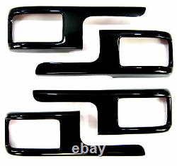 Black Gloss interior upgrade kit for Range Rover L322 Autobiography trim door