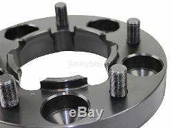 Black Raptor Hubcentric 30mm Aluminium Land Rover Defender Wheel Spacers 90 110