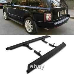 Black Running Board Side Steps Rails For Land Rover Range Rover Vogue L322 01-12