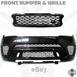 Body kit SVR Style for Range Rover Sport L494 2013-17 Front + Rear Bumper Black