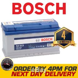 Bosch S4 Car Battery 12V 95Ah Type 019 800CCA Sealed 4 Years Wty OEM Quality S40