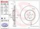 Brake Disc Front Internally Vented For Range Rover Evoque 2.0 P200 Flex Mhev 4x4