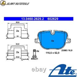 Brake Pad Set Disc Brake 13.0460-2629.2 For Land Rover Range/sport/iii 5.0l