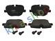 Brake Pads Set Rear With Brake Caliper Guide Bolts With Extras Fits Land Rover