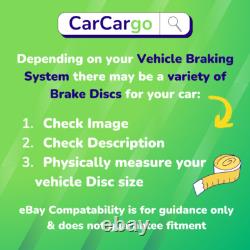 Brembo Vented Rear Brake Discs Range Rover Sport 2.0 Sd4 4x4 2016-2024 350 mm