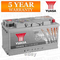 Car Battery YBX5019 Calcium Silver Case SMF SOCI 12V 900CCA 100Ah T1 by Yuasa